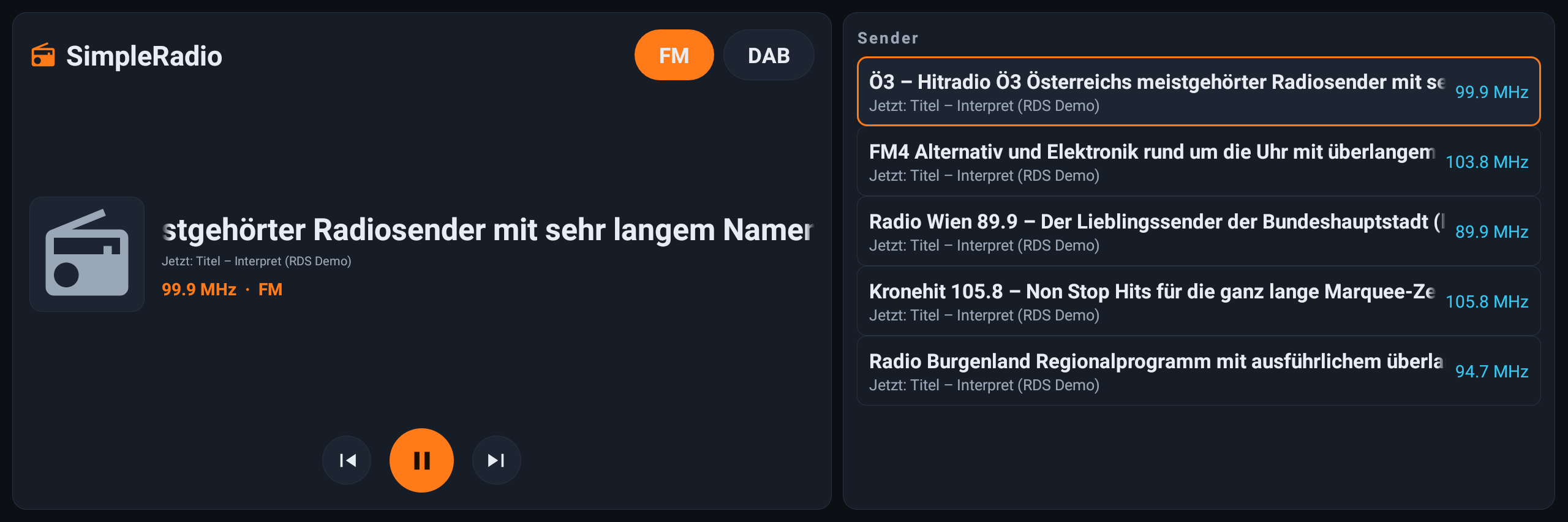 SimpleRadio – FM