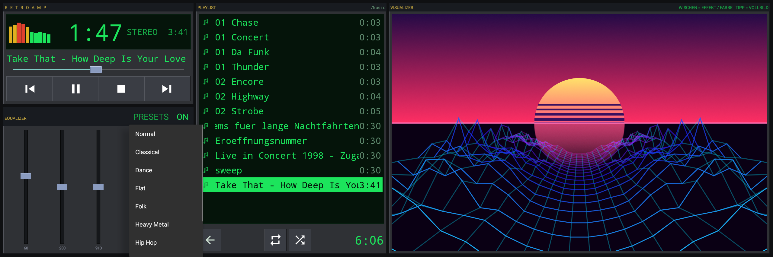 RetroAmp – Equalizer